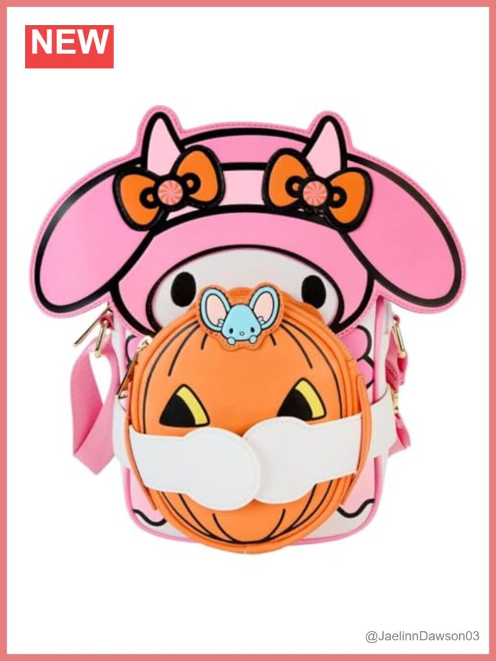 Loungefly Sanrio My Melody Halloween Crossbody Bag with Coin Purse
